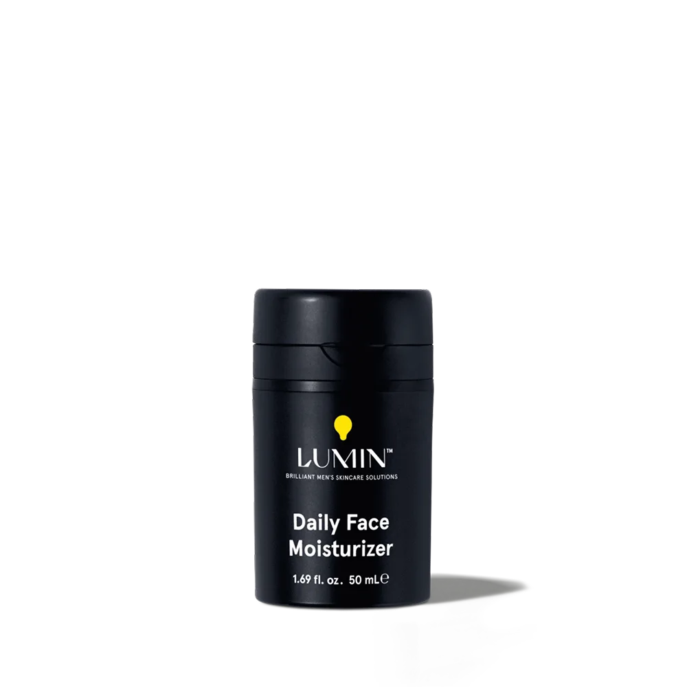 Lumin Classic Moisturizer dark branded tube with minimalist design