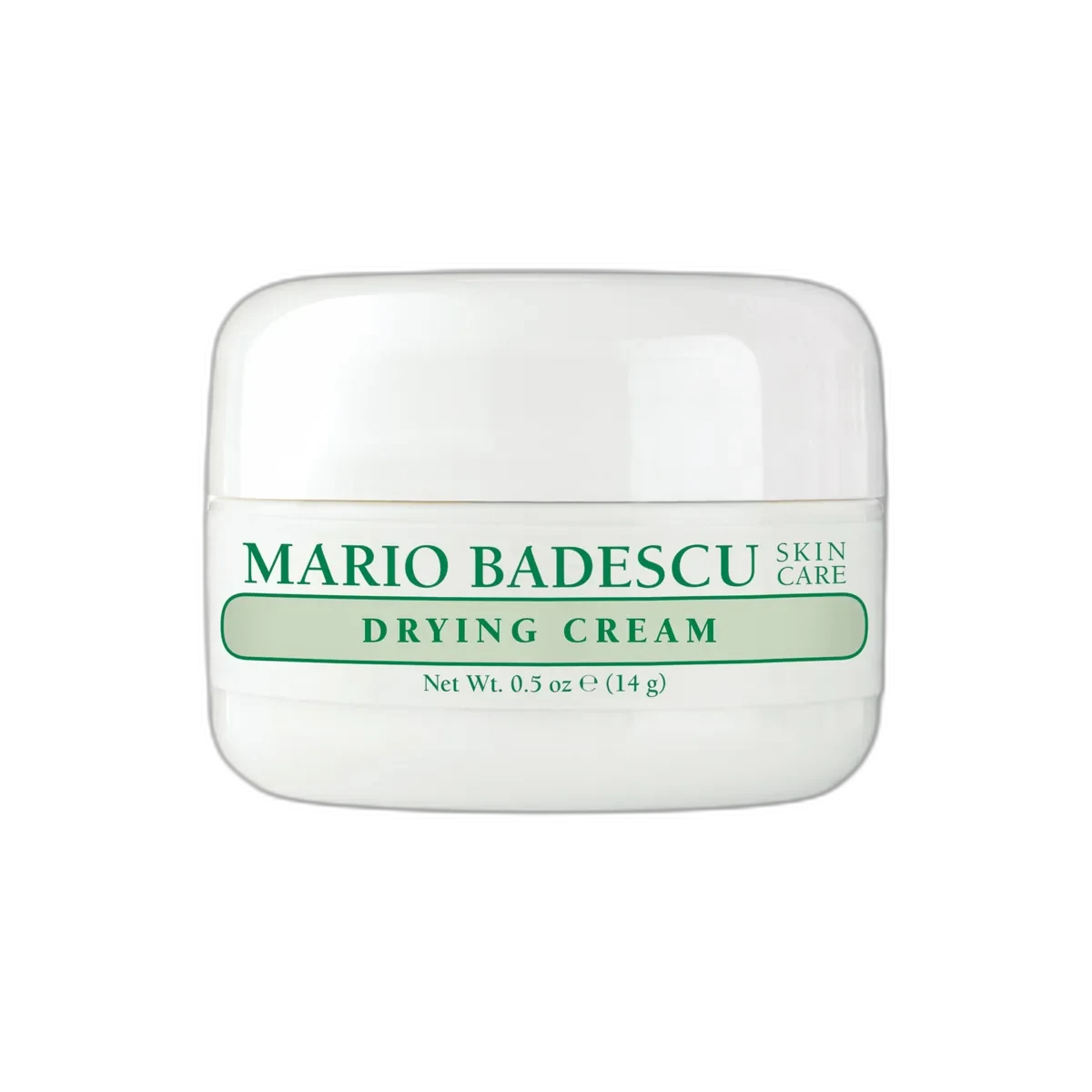Mario Badescu Drying Cream small white jar with screw-top lid for overnight acne spot treatment