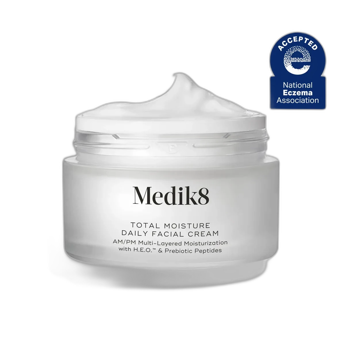 Medik8 Total Moisture Daily Facial Cream tube with lightweight hydrating moisturizer