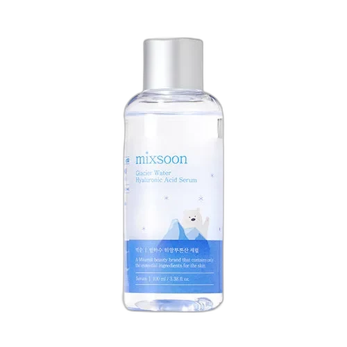 mixsoon Glacier Water Hyaluronic Acid Serum pump bottle