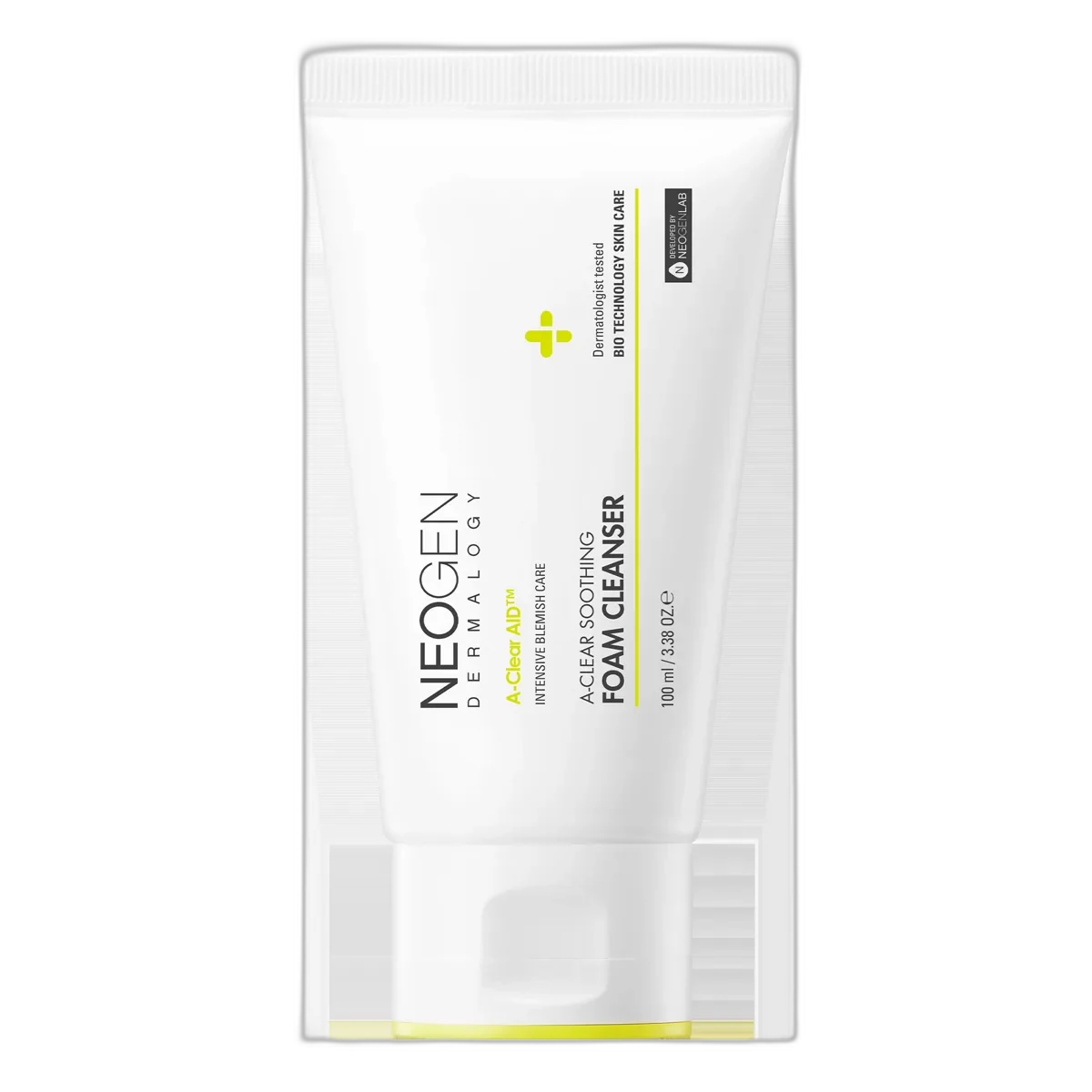 Neogen A-Clear Soothing AHA BHA Foam Cleanser 160g tube