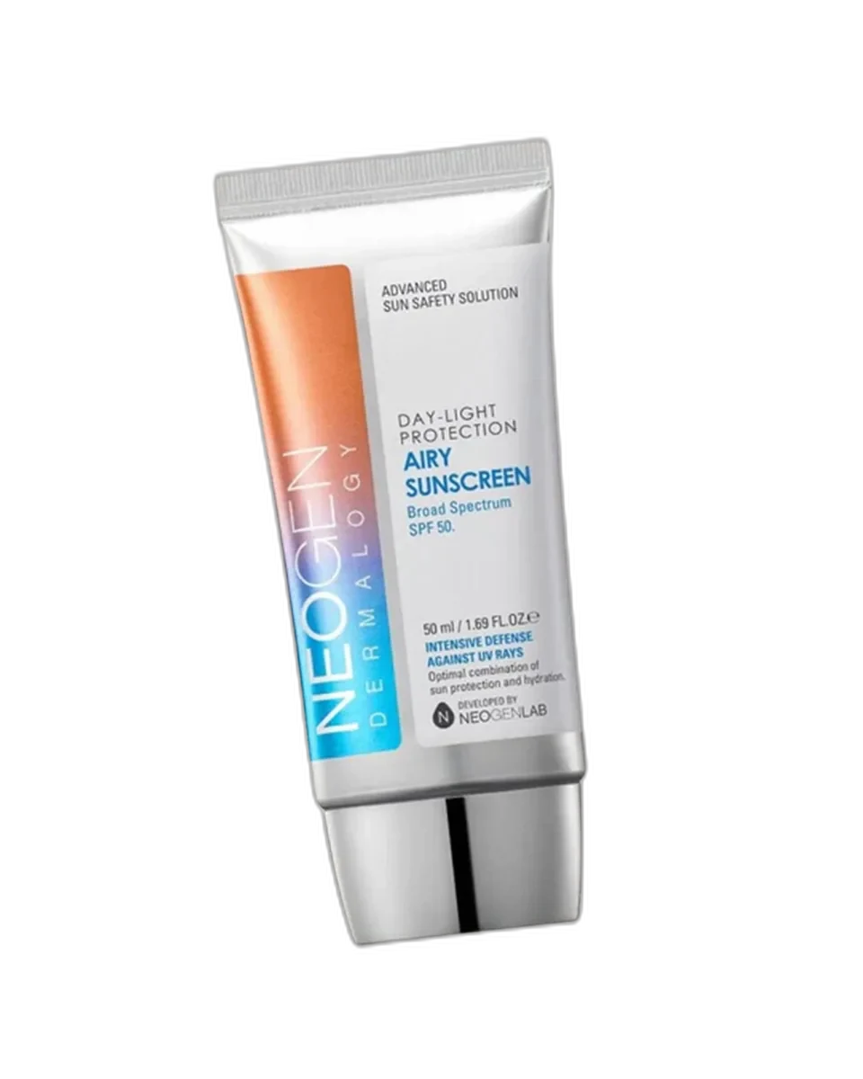 Neogen Day-Light Protection Airy Sunscreen SPF 50 in a 50ml white tube