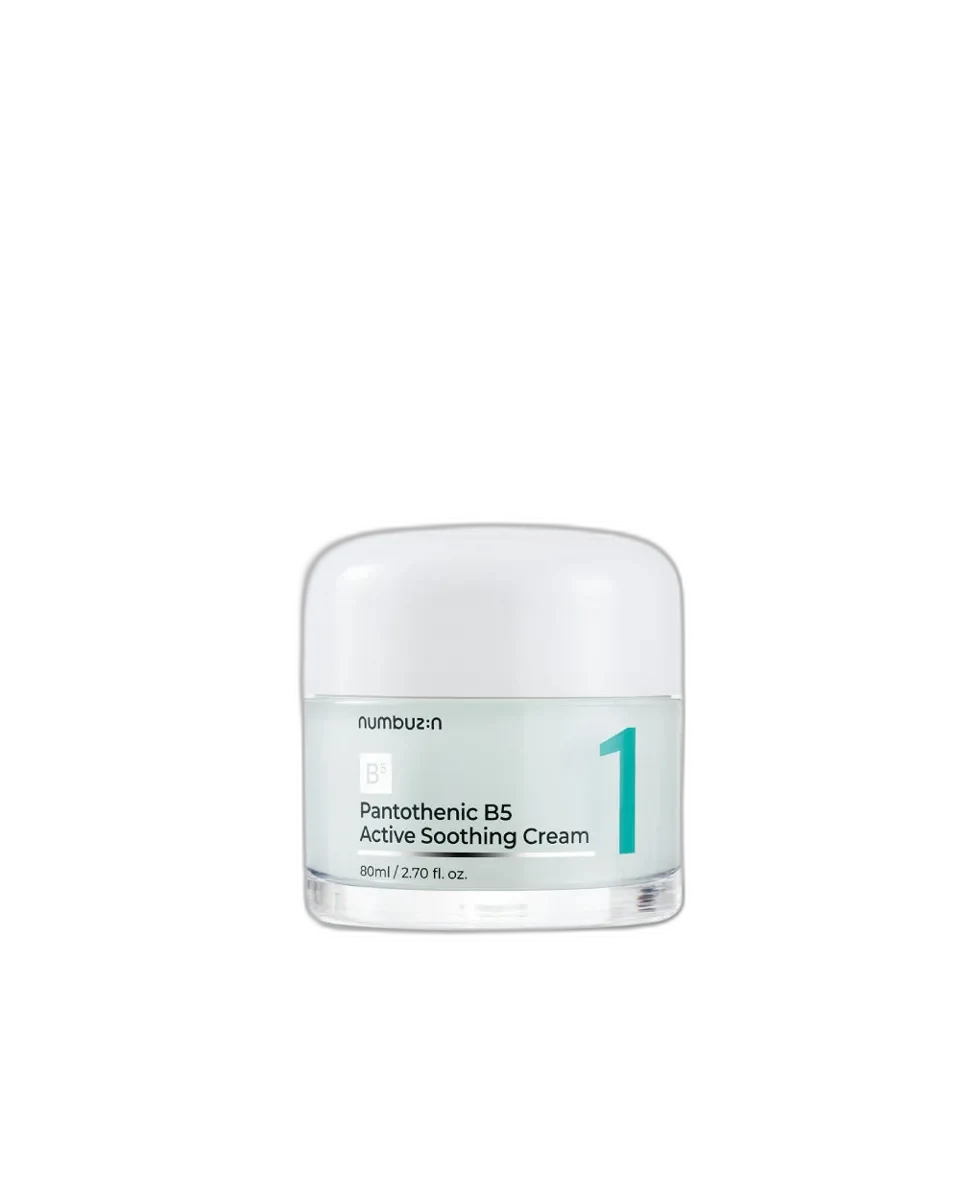 Numbuzin No. 1 Daily Moisturizing Cream jar with green and white label