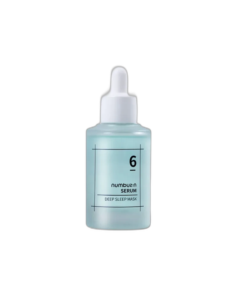 Numbuzin No. 6 Deep Sleep Mask Serum bottle with dropper