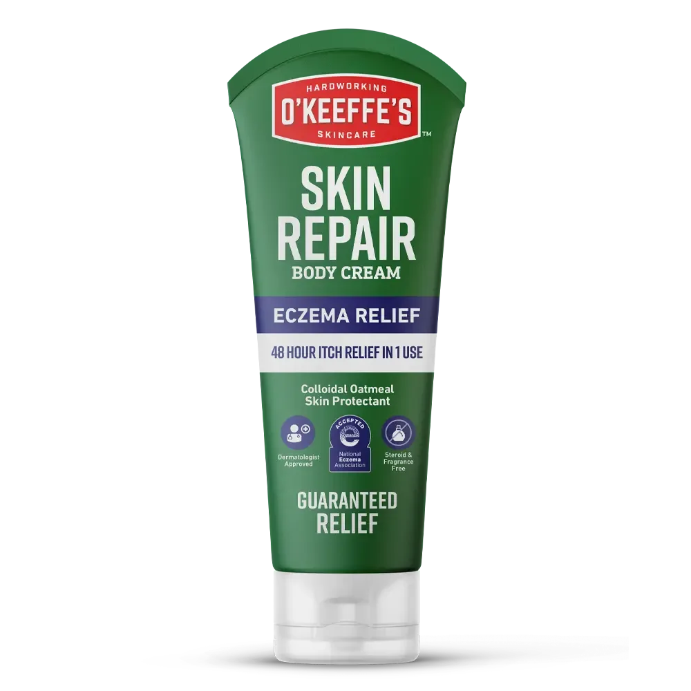 O'Keeffe's Eczema Relief Body Cream 8 oz green squeeze tube