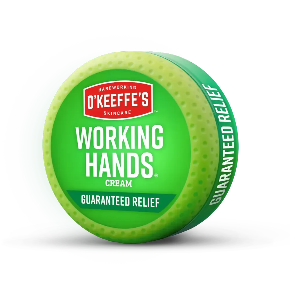 O'Keeffe's Working Hands Hand Cream green jar with white lid