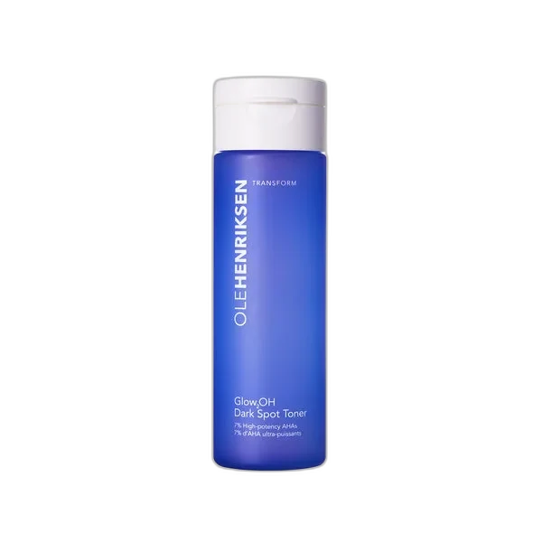Ole Henriksen Glow2OH Dark Spot Toner yellow bottle