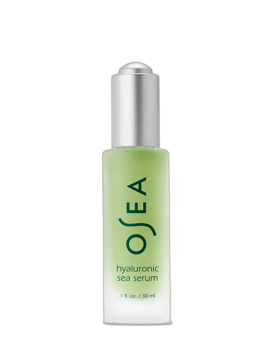 OSEA Hyaluronic Sea Serum in glass dropper bottle