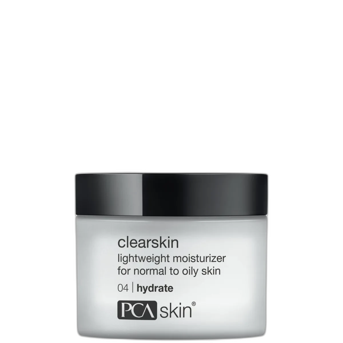PCA Skin Clearskin lightweight moisturizer jar