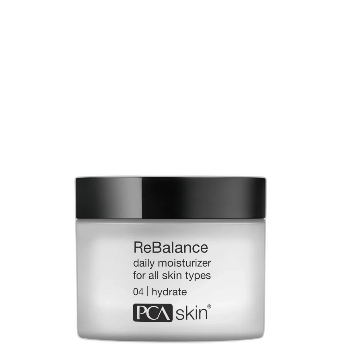 PCA Skin ReBalance calming moisturizer jar