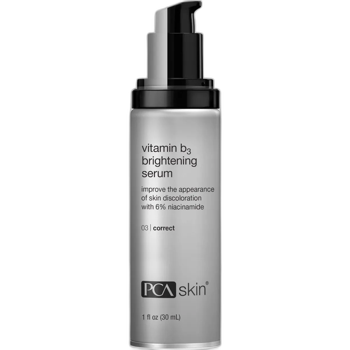 PCA Skin Vitamin B3 Brightening Serum pump bottle