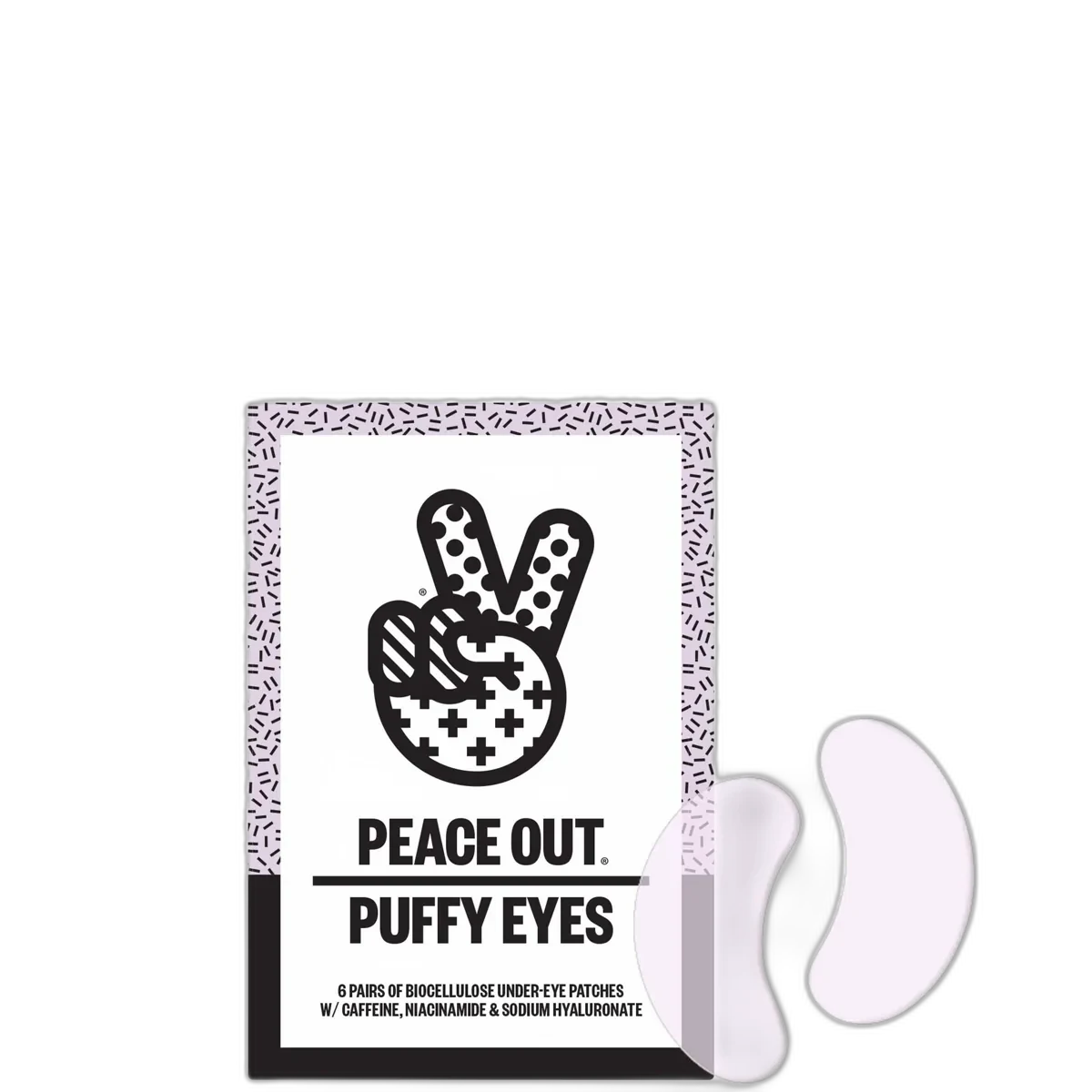 Peace Out Skincare Puffy Under-Eye Patches biocellulose eye treatment