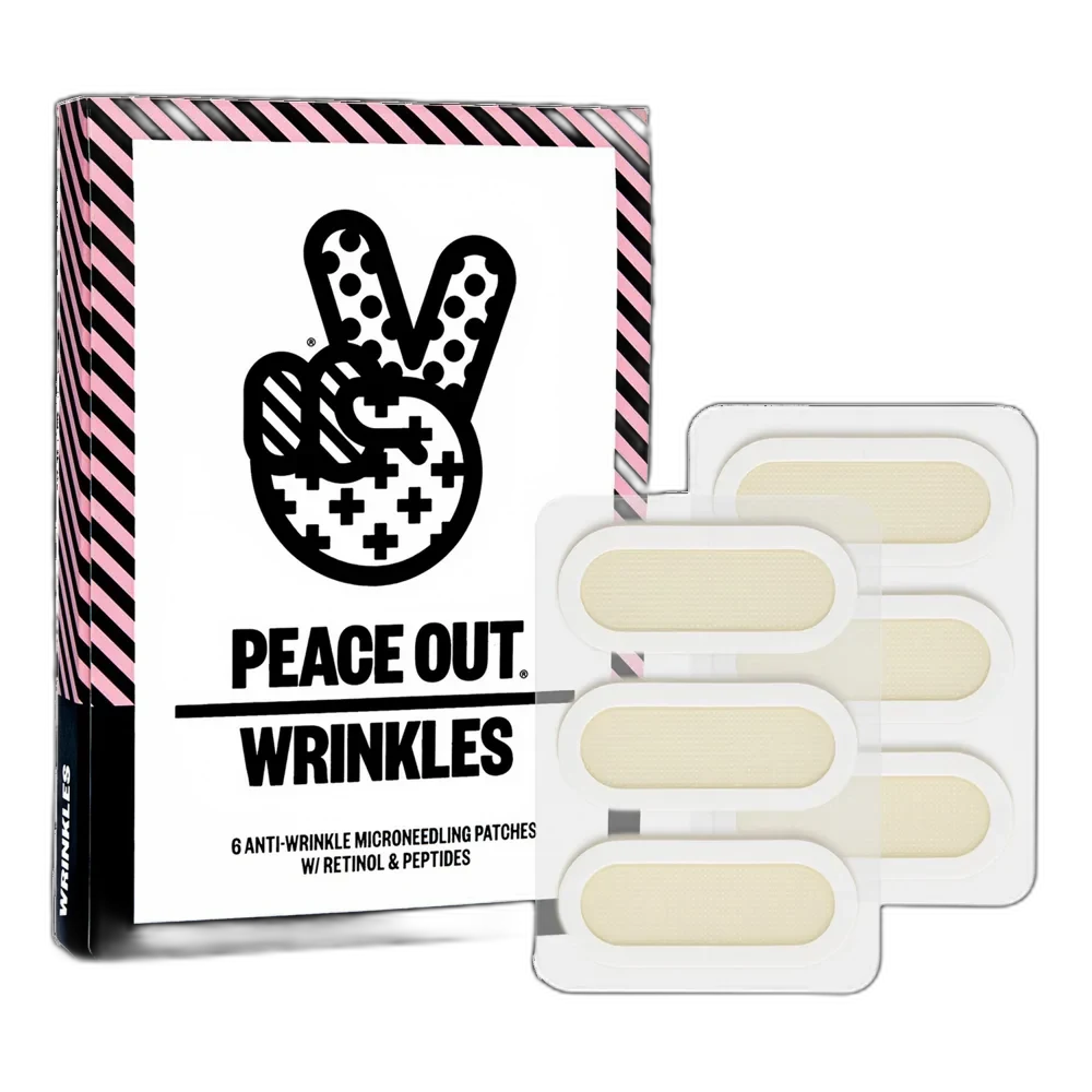 Peace Out Skincare Wrinkle Patches microneedling anti-wrinkle retinol treatment