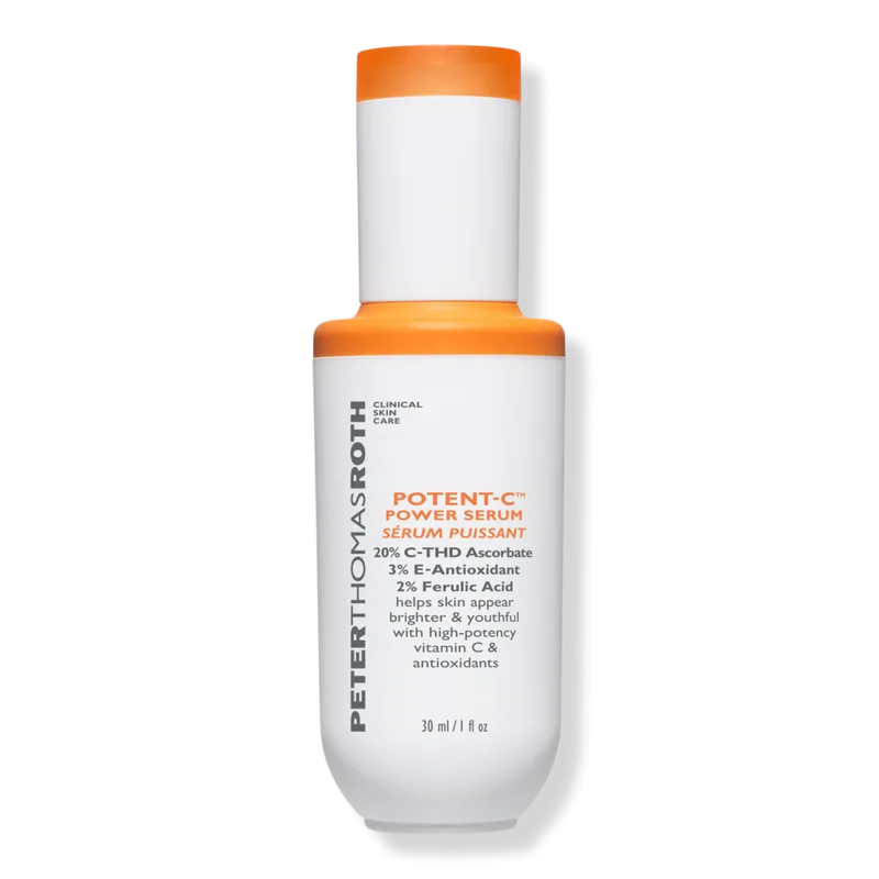 Peter Thomas Roth Potent-C Power Serum bottle with airless pump