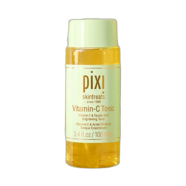 Pixi Vitamin-C Tonic bottle brightening toner with vitamin C and ferulic acid