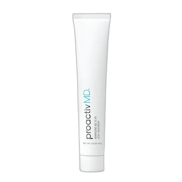 Proactiv Adapalene Gel 0.1% squeeze tube with white and teal branding