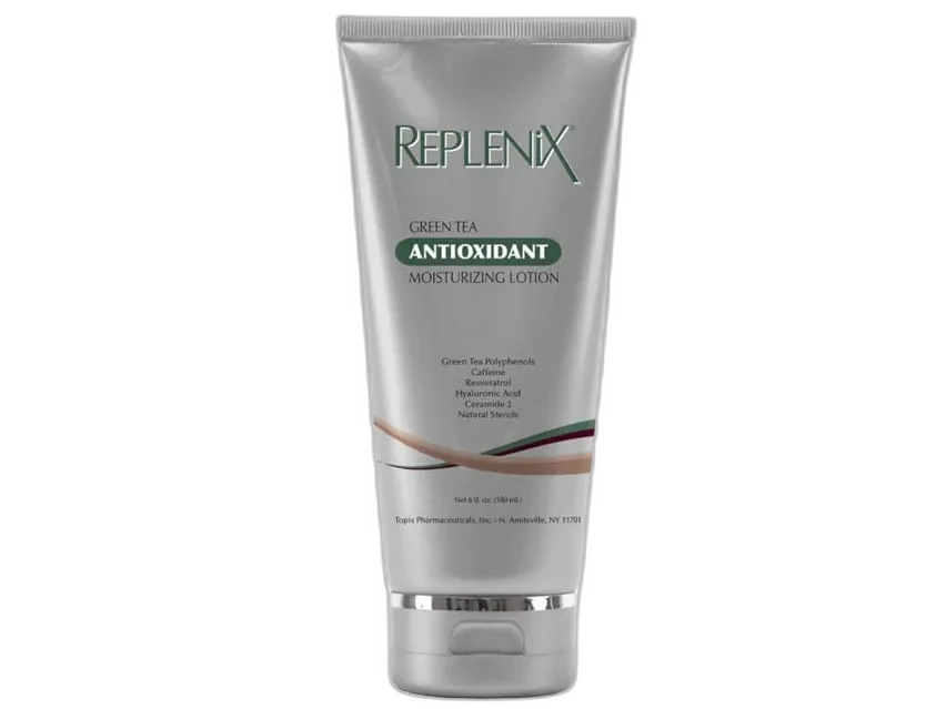 Replenix Green Tea Fortified Moisturizer bottle