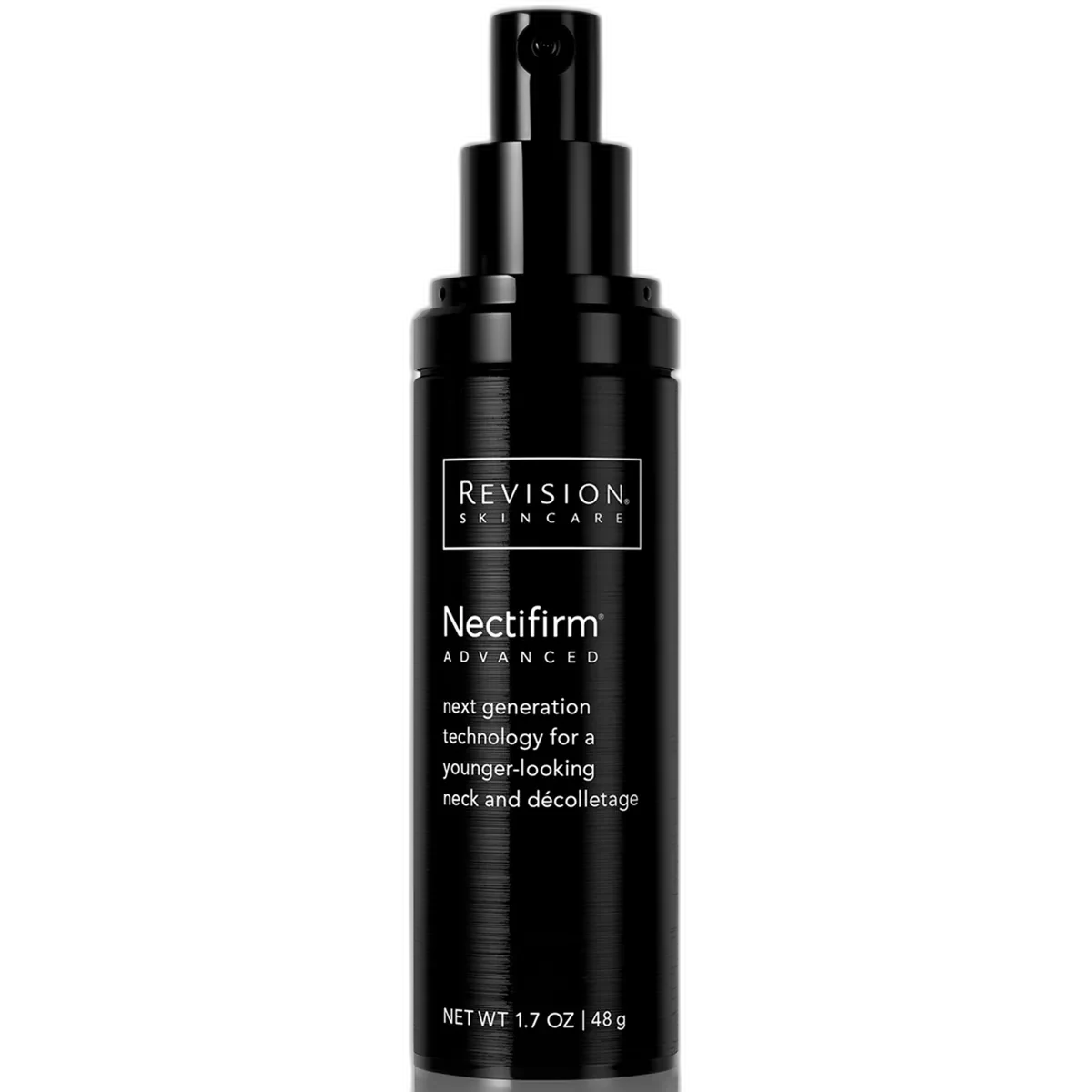 Revision Skincare Nectifirm Advanced neck firming cream in airless pump bottle