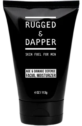Rugged & Dapper Face Moisturizer for Men 4oz black jar