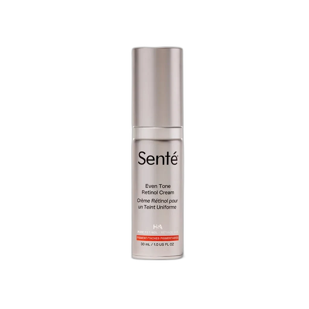 Senté Even Tone Retinol Cream 30ml airless tube