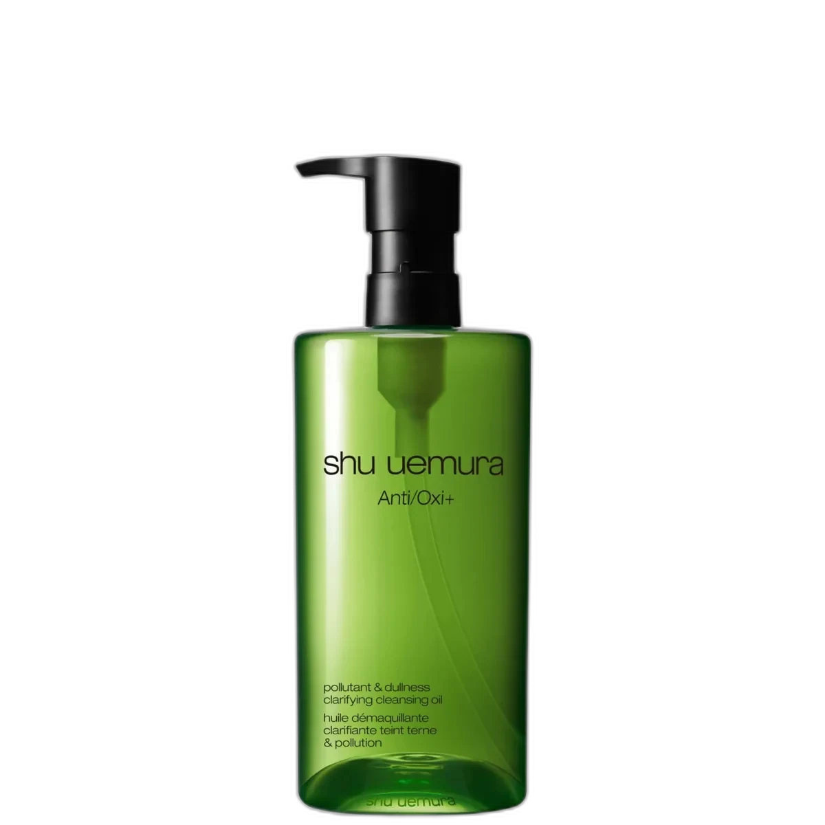 Shu Uemura Anti/Oxi+ Skin Refining Cleansing Oil glass bottle with pump