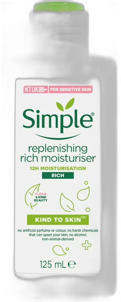 Simple Kind to Skin Replenishing Rich Moisturizer 125ml tube