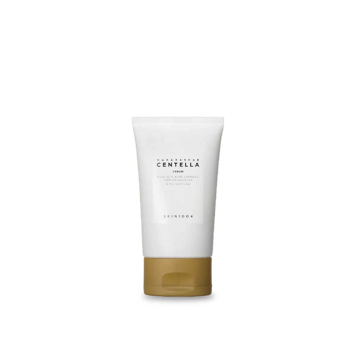 SKIN1004 Madagascar Centella Cream 75mL tube with green and white branding