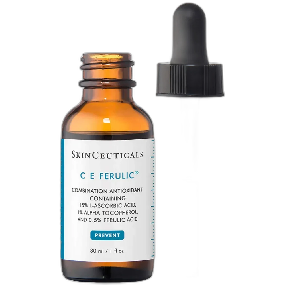 SkinCeuticals C E Ferulic 1 oz amber glass vitamin C serum bottle