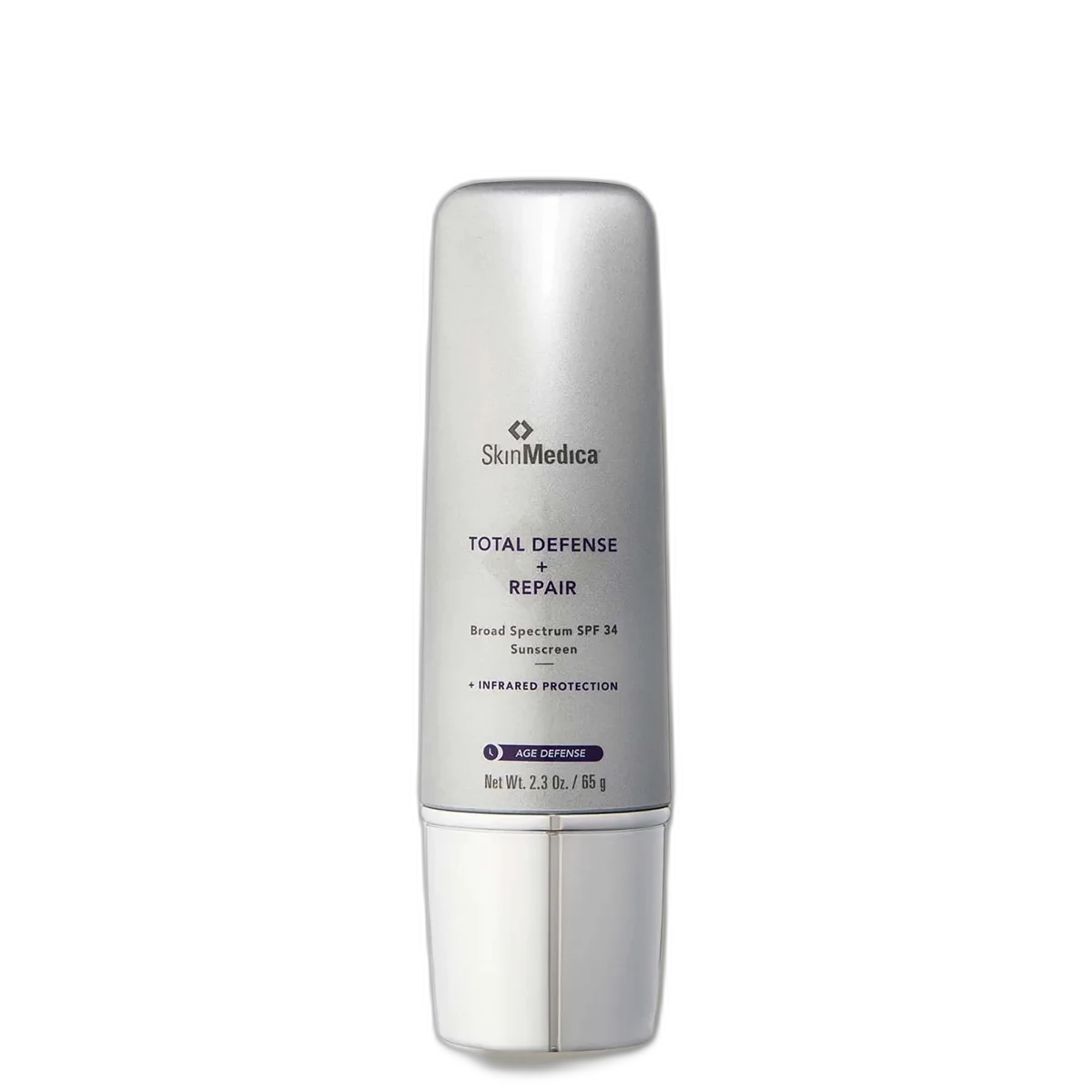 SkinMedica Total Defense + Repair SPF 34 2.3 oz sunscreen tube