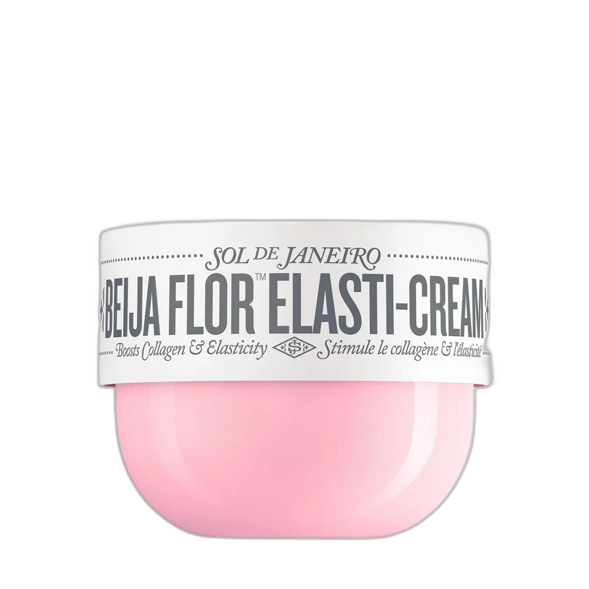 Sol de Janeiro Beija Flor Elasti-Cream 240 mL frosted jar