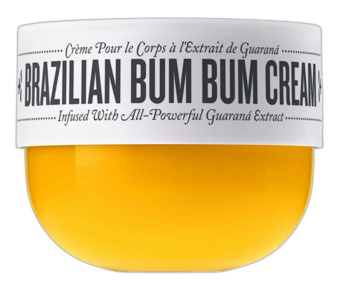 Sol de Janeiro Brazilian Bum Bum Cream yellow and orange jar