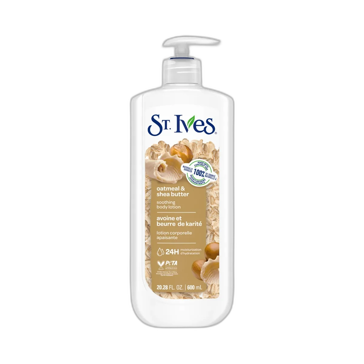 St. Ives Soothing Oatmeal & Shea Butter Body Lotion 21 fl oz bottle