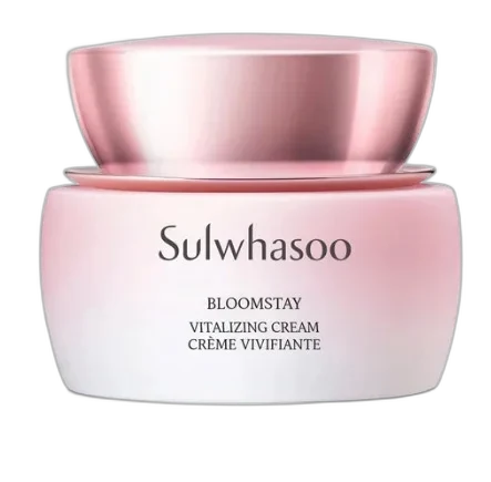 Sulwhasoo Bloomstay Vitalizing Cream 50ml luxury jar with rose gold accent