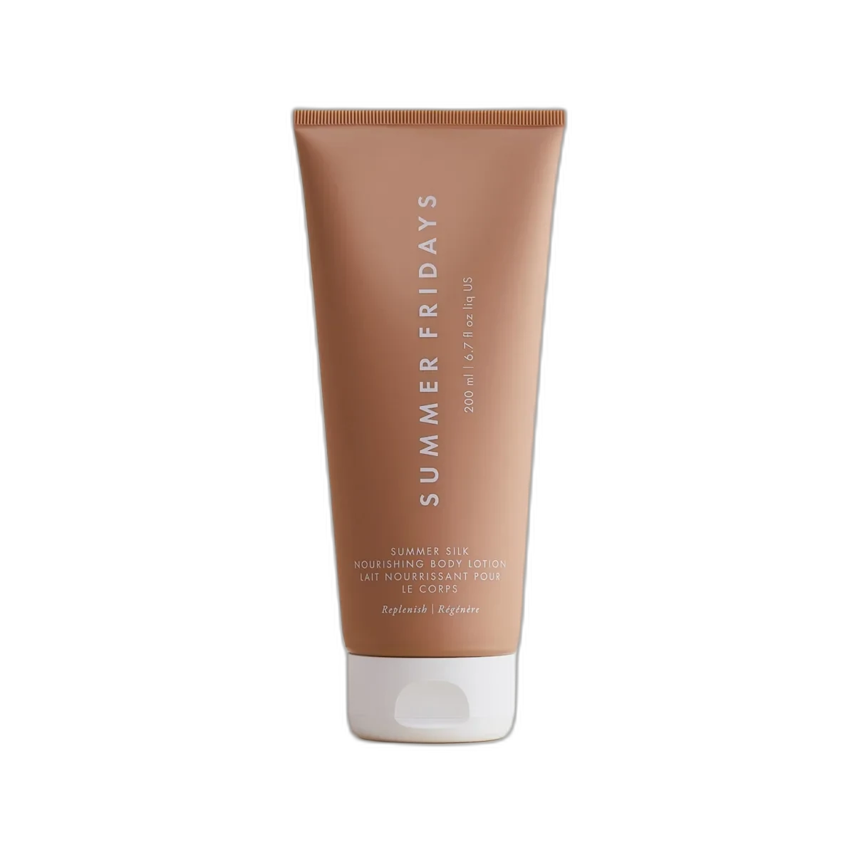 Summer Fridays Skin Nourishing Body Lotion in minimalist cream squeeze tube