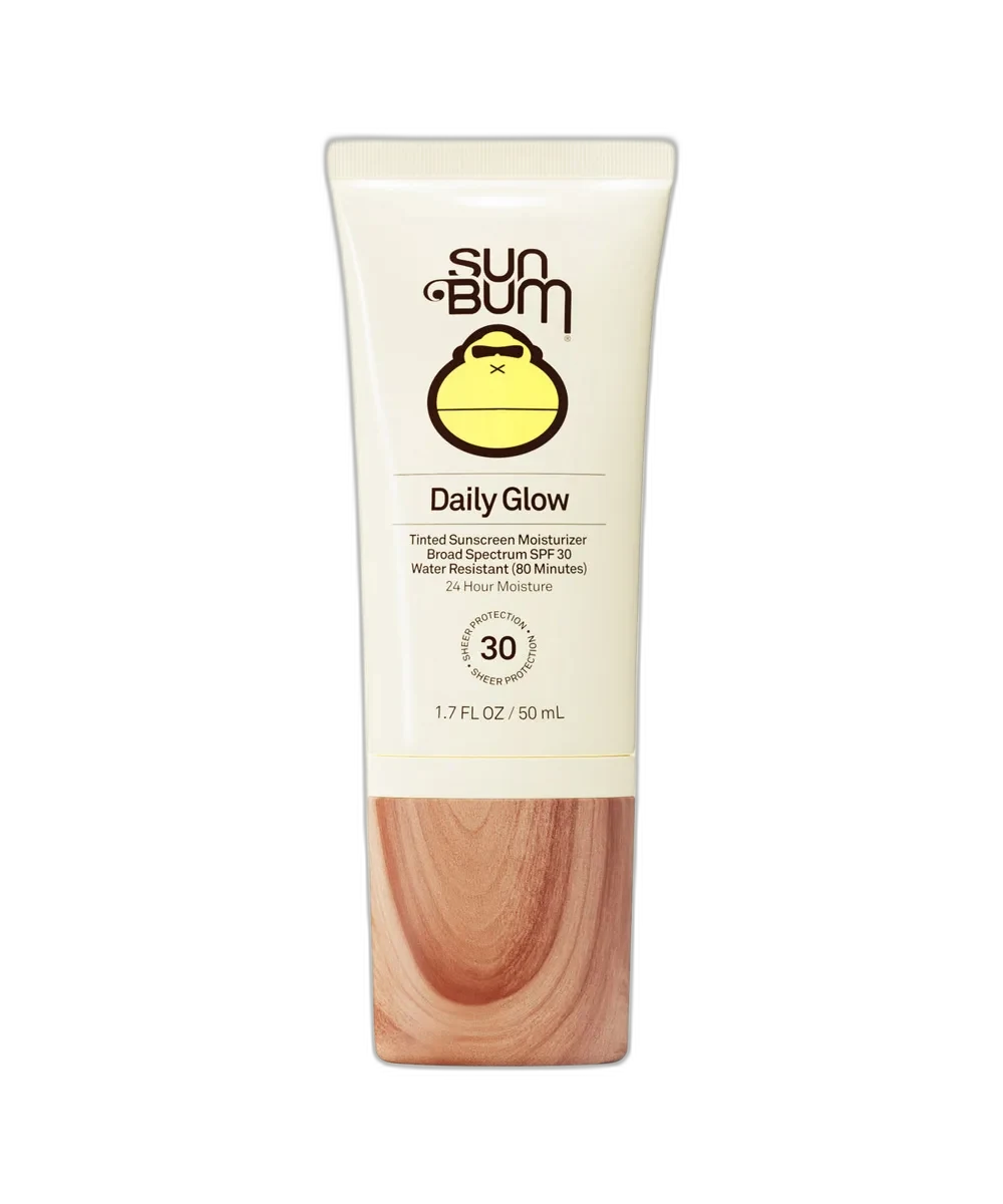 Sun Bum Original SPF 30 Sunscreen Face Lotion Glow 30 in yellow squeeze tube