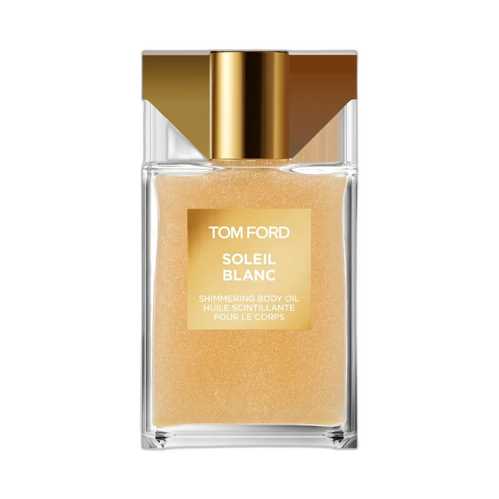 Tom Ford Soleil Blanc Shimmering Body Oil 100ml bottle — luxury fragrance body product