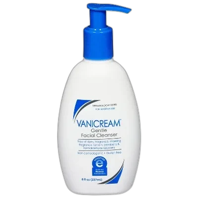 Vanicream Gentle Facial Cleanser pump bottle for sensitive skin