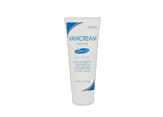 Vanicream Hair Gel tube for sensitive skin and scalp