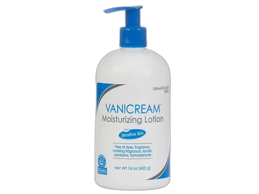 Vanicream Moisturizing Lotion 16 oz pump bottle for sensitive skin