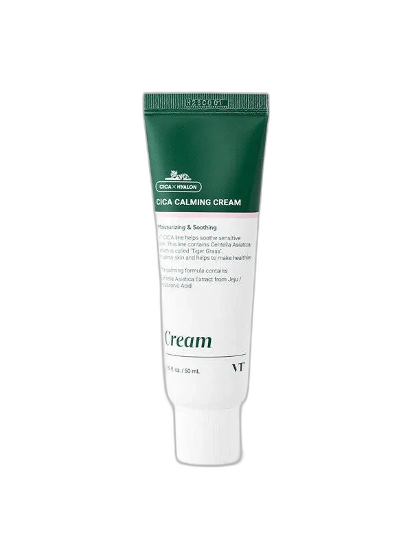 VT Cosmetics Cica Calming Cream 150ml green jar